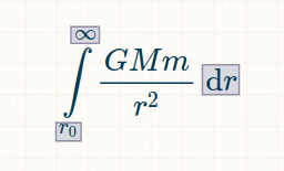 gravity well integral