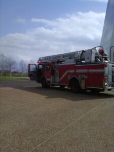 minor fire at the Gateway Arch